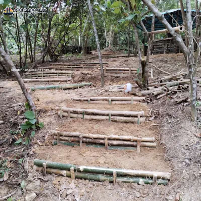 Forest adventure trail at Raptor Outdoor in Iskandar Puteri